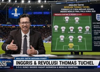 Revolusi Thomas Tuchel! Formasi 3-5-2 Dinilai Jadi Kunci Inggris Menuju Final Piala Dunia 2026