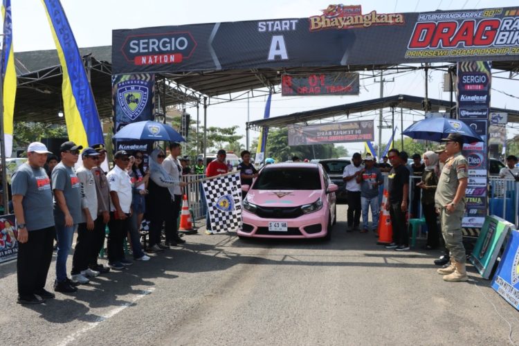 Pringsewu Jadi Magnet Pecinta Otomotif, 310 Pembalap Adu Cepat di Drag Race Championship 2026