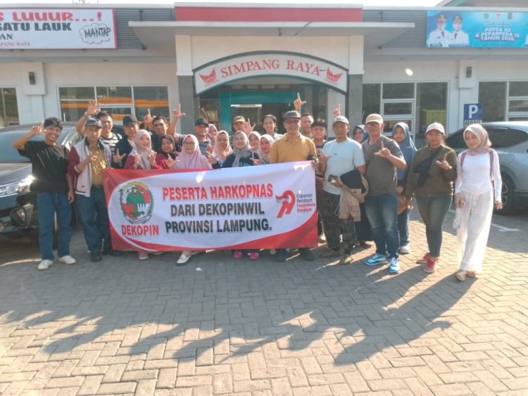 Semangat Berkoperasi! Dekopinda Lampung Kirim 48 Delegasi ke Harkopnas 2026