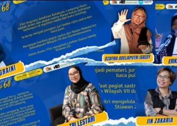 Milad Ke-68 Isbedy Stiawan ZS Dirayakan Lewat Peluncuran “Puisi 68”, Perempuan Lampung Jadi Sorotan