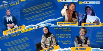 Milad Ke-68 Isbedy Stiawan ZS Dirayakan Lewat Peluncuran “Puisi 68”, Perempuan Lampung Jadi Sorotan