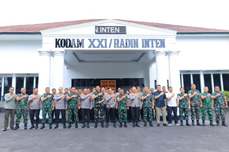 Sinergi TNI-Polri Makin Solid, Kapolda Lampung dan Pangdam Bahas Stabilitas Kamtibmas