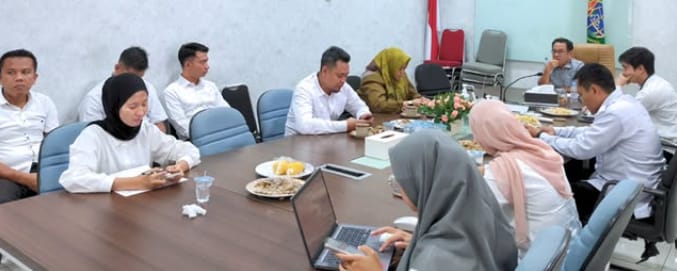 Optimalkan Program PTSL, Kantor Pertanahan Tanggamus Gelar Monitoring dan Evaluasi Berkala