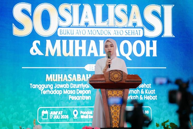 Wagub Jihan Hadiri Gerakan Nasional Ayo Mondok Indonesia, Dorong Pesantren Cetak Generasi Berakhlak