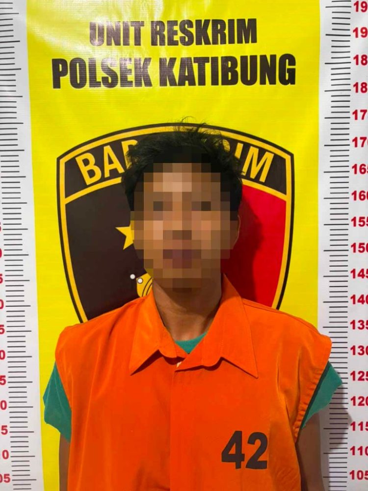 Pintu Belakang Jadi Jalan Masuk, Pelaku Curat di Katibung Diciduk Polisi