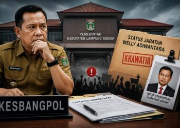 Kasus Honorer Fiktif Kota Metro, Kesbangpol Khawatir Status Welly Adiwantara Ganggu Stabilitas Lamteng