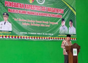 MUI Tanggamus Gelar Penguatan Da’i Wasathiyah, Bupati Soroti Peran Strategis Ulama