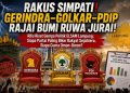 Gerindra 18,4 Persen, Golkar 14,2 Persen, PDIP 13,8 Persen, Ini Hasil Riset di Lampung
