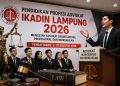 Penta Peturun Ajak Generasi Muda Jadi Advokat Berintegritas, PPA IKADIN Lampung 2026 Resmi Dibuka