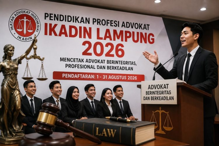 Penta Peturun Ajak Generasi Muda Jadi Advokat Berintegritas, PPA IKADIN Lampung 2026 Resmi Dibuka