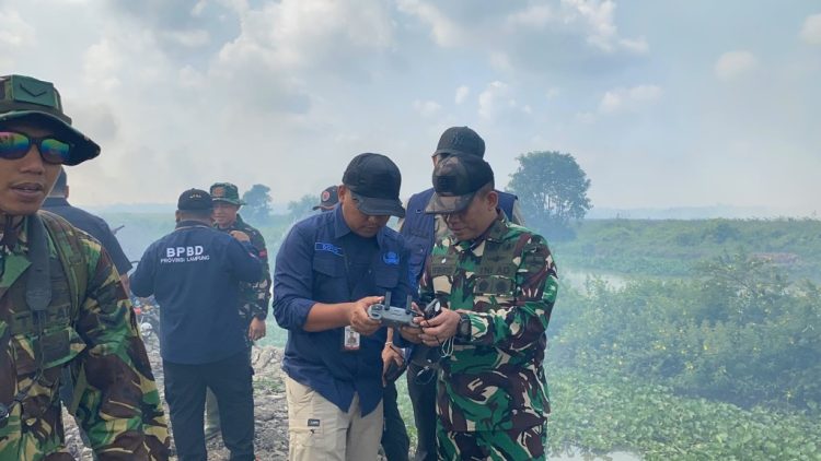 79 Titik Panas Mengancam Way Kambas, Tim Alfa TNI Bergerak