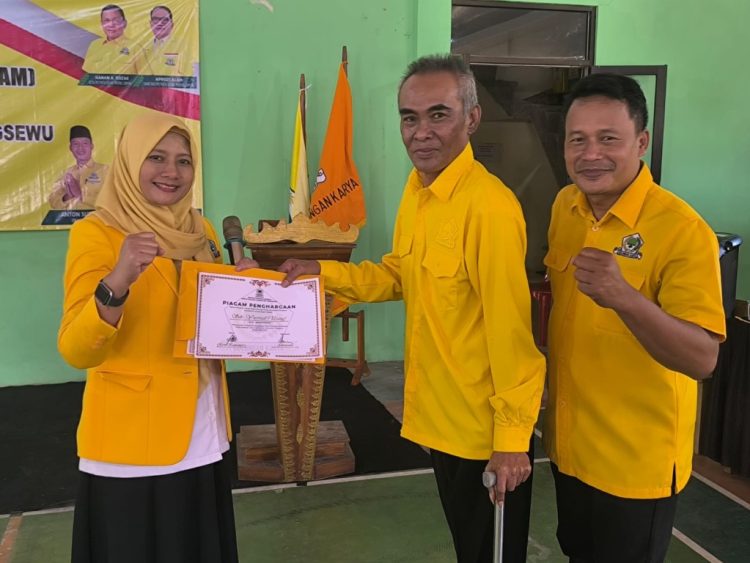 Dodi Herlan Menang di Muscam, Siap Nahkodai Partai Golkar Kecamatan Gadingrejo