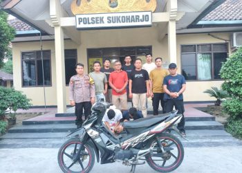 Nekat Curi Motor di Sawah, Dua Residivis Dibekuk Polisi Kurang dari Sehari