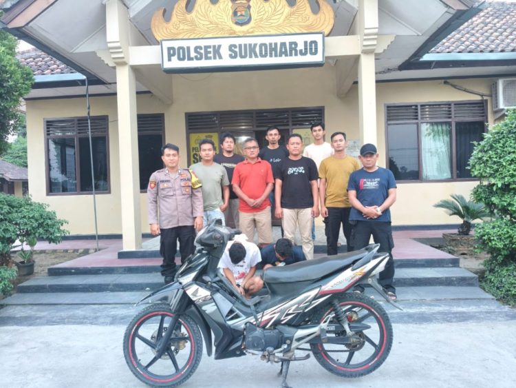 Nekat Curi Motor di Sawah, Dua Residivis Dibekuk Polisi Kurang dari Sehari