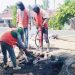 Dua Hari Pascabanjir, Pemerintah Tangani Gorong-Gorong Ambrol di Jalinbar Negeri Ngarip