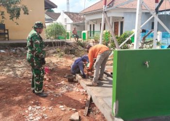 Dahaga Warga Tanjung Aman Terjawab, Babinsa Rampungkan Sumur Bor untuk 40 KK