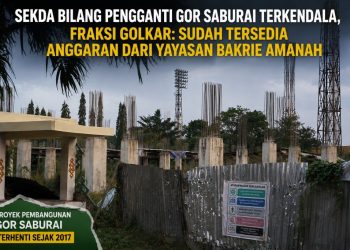 Teka-Teki Dana Pengganti GOR Saburai, Sekda Sebut Fiskal Terbatas Fraksi Golkar Punya Jawaban