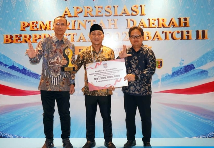 Program HELAU Berbuah Penghargaan, Lampung Selatan Dapat Bantuan Pemerintah Rp1,5 Miliar