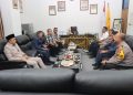 Temui Pimpinan DPRD, Kapolres Pringsewu Dorong Komunikasi Tangkal Gangguan Kamtibmas