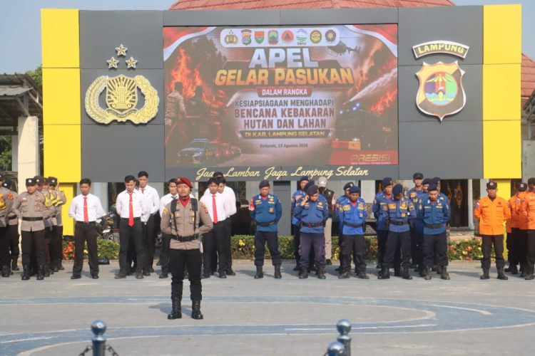El Nino 2026 Jadi Perhatian, Lampung Selatan Siapkan Pasukan Hadapi Karhutla