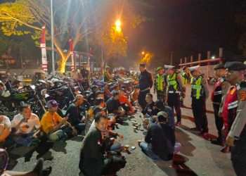 Jelang Puncak HUT RI, Polres Lampung Selatan Intensifkan Patroli di Titik Keramaian