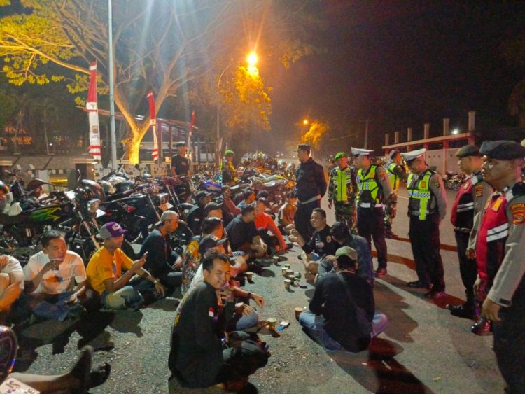 Jelang Puncak HUT RI, Polres Lampung Selatan Intensifkan Patroli di Titik Keramaian