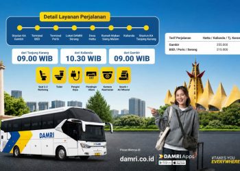 Mulai 21 Agustus, DAMRI Buka Lagi Rute Kalianda-Jakarta via Lintas Sumatra