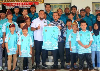 Bupati Riyanto Pesan Atlet FESPATI Lampung Bertanding dengan Hati dan Pulang Bawa Prestasi