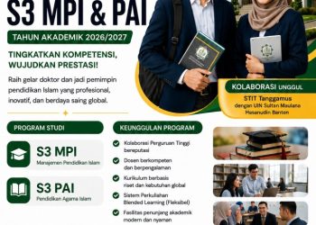 Ingin Kuliah S3? STIT Tanggamus dan UIN Banten Resmi Buka Program Doktor MPI dan PAI