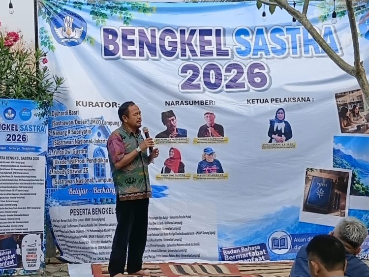 Al Imron, Yozi Rizal hingga Sastrawan Nasional Ramaikan Bengkel Sastra 2026