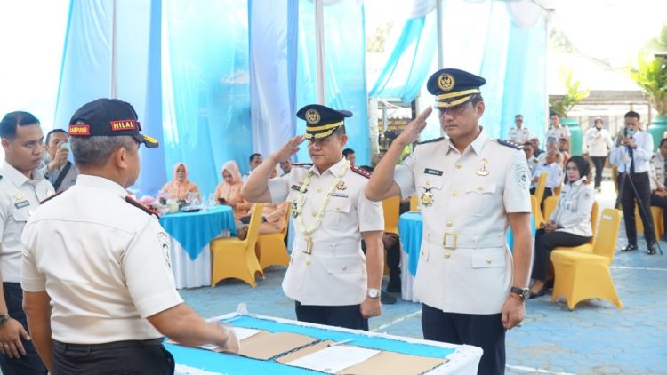 Penuh Haru, Lapas Kalianda Lepas Beni Nurrahman dan Sambut Badarudin