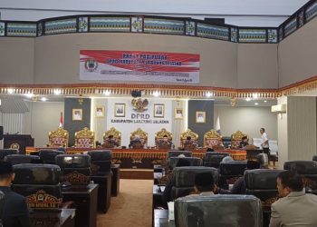 Wabup M. Syaiful Anwar Hadiri Paripurna Penyampaian Perubahan APBD 2026