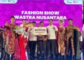 Tapis Lampung Selatan tampil memukau, raih juara I fashion show wastra nusantara