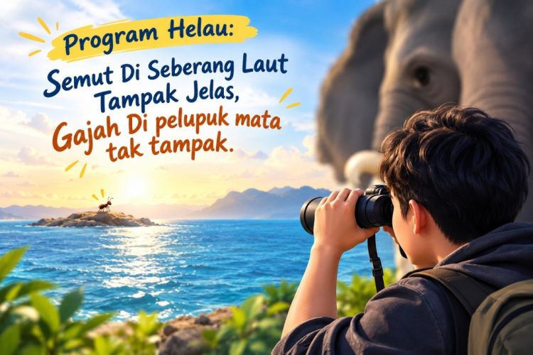 Program Helau Gebrak Desa, Mengapa Wajah Ibu Kota Kalianda Masih Terlihat Gersang?