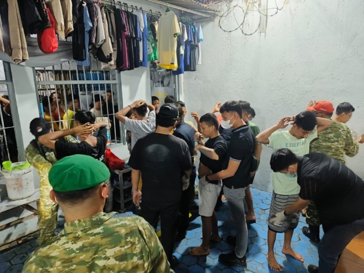 Lapas Kalianda Perketat Pengawasan, Razia Gabungan Sasar Blok Hunian WBP