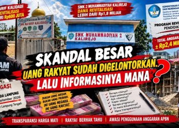 SMK Maarif Kalidadi dan SMK 2 Muhammadiyah Kalirejo Disorot, LADAM Minta Dokumen Anggaran Dibuka