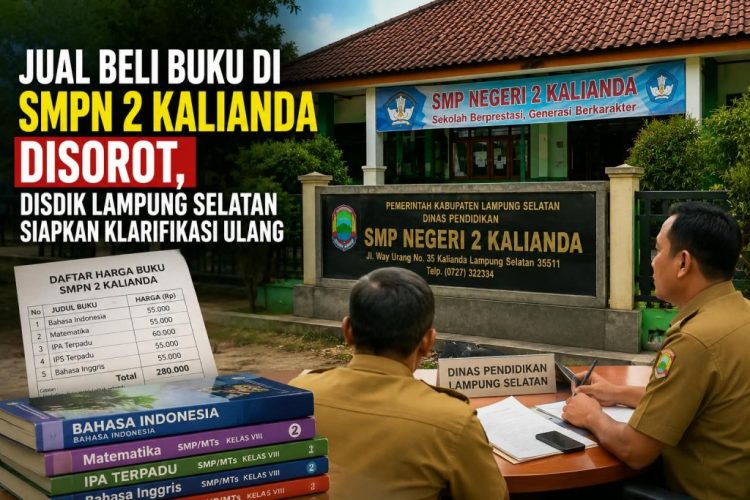 Jual Buku di Lingkungan Sekolah Jadi Sorotan, Disdik Lamsel Diminta Ungkap Fakta Sebenarnya