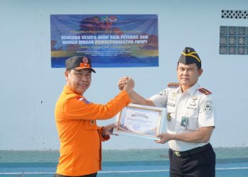 Simulasi Evakuasi Digelar di Lapas Kalianda, Koordinasi Penanganan Darurat Diperkuat
