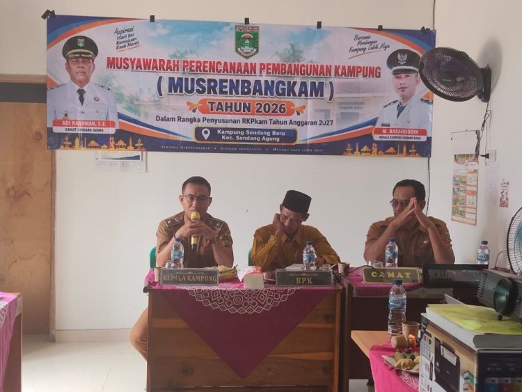 Musrenbang Sendangbaru Bahas Anggaran 2027, ADD Diproyeksikan Sekitar Rp335 Juta