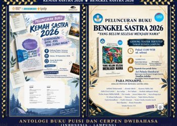 Dua Buku Sastra Dwibahasa Karya 40 Penulis Muda Segera Diluncurkan