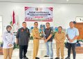 Wabup Agus Suranto Serahkan Air Rifle untuk Perbakin Tanggamus Jelang Porprov X