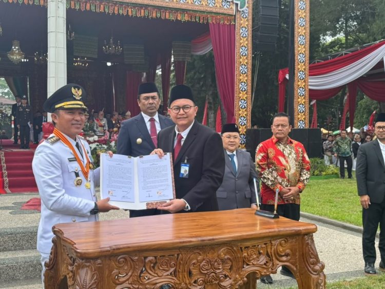 Teken MoU dengan BRI, Pemkab Lampung Barat Dorong Layanan Keuangan Lebih Efektif dan Aman