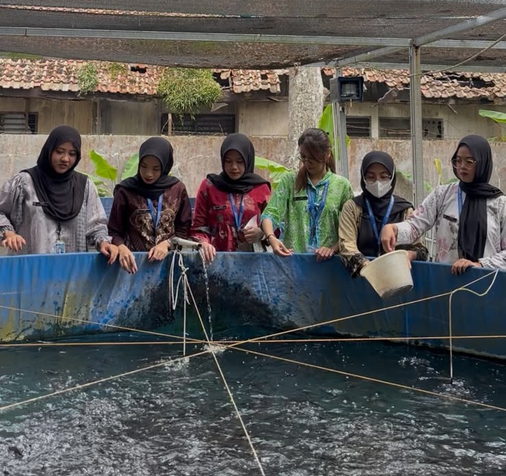 Lapas Kalianda Kembangkan Kegiatan Produktif, WBP Dilatih Budidaya Perikanan