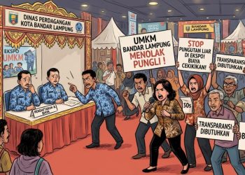 Sewa Tenda Capai Rp3 Juta, Bandar Lampung Expo 2026 Dibiayai APBD Rp1,3 Miliar