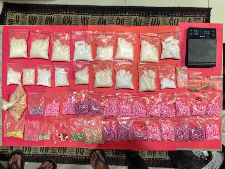 Polda Lampung Ungkap Peredaran Narkoba, 1.389 Gram Sabu dan Ribuan Ekstasi Disita