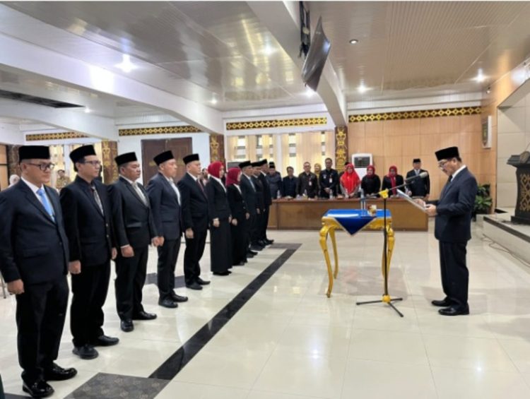 Rotasi Birokrasi Lampung Utara, 10 Pejabat Eselon II Tempati Jabatan Baru