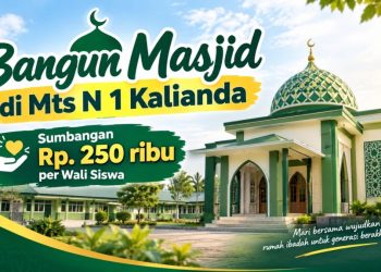 Nominal dan Tenggat Sumbangan Masjid MTsN 1 Kalianda Dipersoalkan
