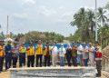 Anggaran Hampir Rp1 Miliar, Proyek Rigid Beton Pringsewu Disorot soal Kualitas Pasir