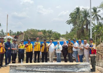 Anggaran Hampir Rp1 Miliar, Proyek Rigid Beton Pringsewu Disorot soal Kualitas Pasir