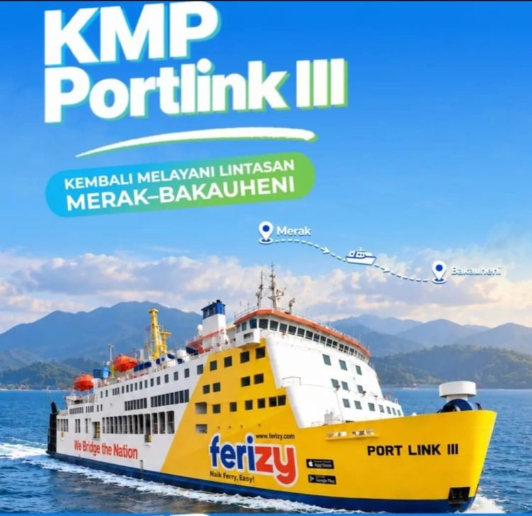 Dukung Mobilitas Jawa–Sumatera, ASDP Siapkan KMP Portlink III untuk Layanan Penyeberangan